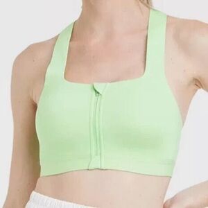 all in motion sculpt high support zip front sports bra 34DD